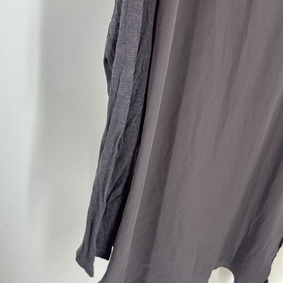 Lou & Grey Long Sleeve Tunic Top XL Gray Soft Lightweight Relaxed Fit - Picture 4 of 8
